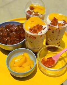 LÀM TRÀ THẠCH ĐÀO THƠM NGON NHƯ Ở HIGHLAND