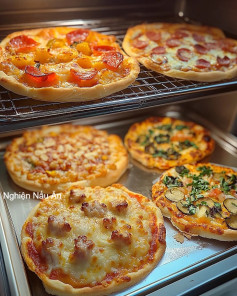 LƯU NGAY CÔNG THỨC LÀM ĐẾ PIZZA SIÊU DỄ THÀNH CÔNG NGAY TẠI NHÀ.