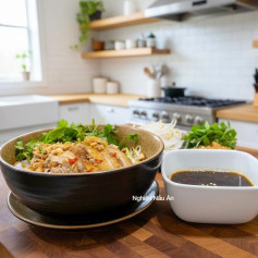 LƯU NGAY CÔNG THỨC LÀM PHỞ GÀ TRỘN NGON LẠ, ĐẬM VỊ, ĂN LÀ GHIỀN.