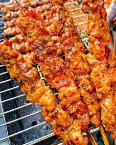 LƯU NGAY CÔNG THỨC LÀM THỊT XIÊN NƯỚNG CHUẨN BỊ NHÀ HÀNG, THƯƠM NGON KHÓ CƯỠNG.