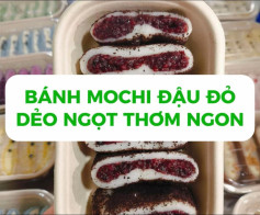 Mochi Đậu Đỏ Dẻo Ngọt Vị Truyền Thống