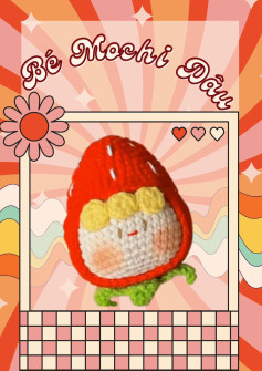 mochi dâu, mochi lê, mochi thanh long,