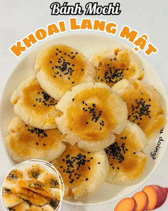 Mochi Khoai Lang Mật Dẻo Ngọt Thơm Lừng