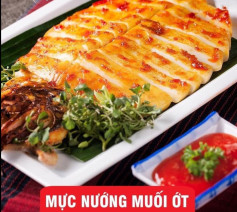 MỰC TƯƠI NƯỚNG MUỐI ỚT