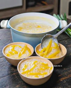 NHÀ CÓ BẮP TƯƠI THÌ LÀM NGAY CHÈ BẮP DẺO THƠM NÀY NHÉ NGON, BÉO, THƠM TỰ NHIÊN.