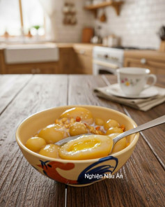 NHÀ CÓ NGƯỜI THÍCH CHÈ THÌ LÀM NGAY MÓN CHÈ TRÔI NƯỚC NÀY NHÉ, NGON, MỀM, THƠM.