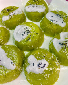 NHÀ CÓ NHIỀU CHUỐI XANH THÌ THỬ NGAY CÁCH LÀM BÁNH CHUỐI XANH NƯỚC CỐT DỪA NÀY NHÉ CẢ NHÀ.