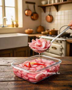 NHÀ CÓ NHIỀU HÀNH TÍM THÌ LÀM NGAY MÓN HÀNH TÍM NGÂM CHUA NGỌT NÀY NHÉ, GIÒN THƠM ĐỂ LÂU VẪN NGON.