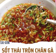 Nước Sốt Thái Chua Cay Sả Tắc Đậm Đà