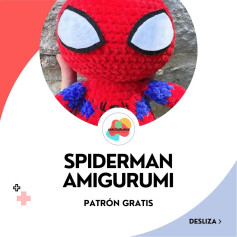 Patrón Amigurumi de Spiderman Gratis para Descargar Ahora