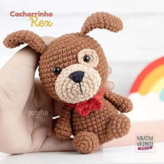 Patrón de Amigurumi: Cachorrito Rex