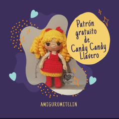 Patrón de amigurumi Candy Candy en crochet fácil y gratuito
