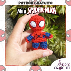 Patrón de Amigurumi de Mini Spider-Man Gratis para Tejedores