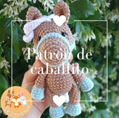 Patrón de caballito a crochet fácil y encantador