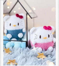 Patrón de ganchillo para muñecos de animales adorables