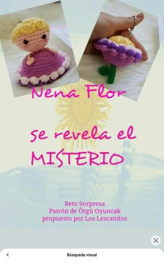 Patrón de muñeca floral revelado en desafío sorpresa