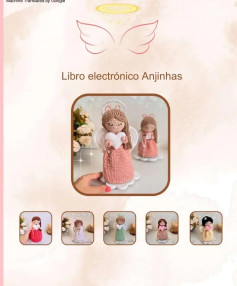 Patrones de amigurumi: Anjinha en varios estilos y colores