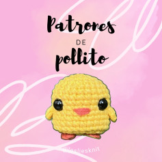 Patrones de pollito amigurumi para principiantes