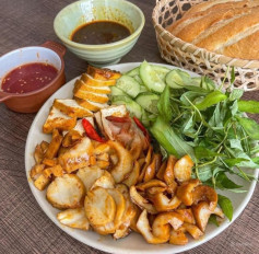 PHÁ LẤU NẤM CHAY – BÁNH MÌ PHÁ LẤU CHAY
