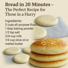 Quick Rise Bread: No Yeast, Just 20 Minutes