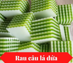 RAU CÂU LÁ DỨA CỐT DỪA
