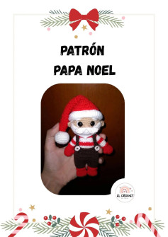 santa Claus amigurumi crochet paso a paso