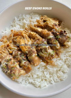 Savory Beef Enoki Mushroom Rolls Delight