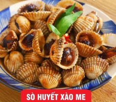 Sò Huyết Xào Me Chua Ngọt Đậm Đà Vị Biển