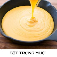 Sốt Trứng Muối Kem Bơ Mặn Mà Thơm Ngậy