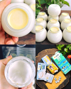 Sữa Chua Phô Mai Úp Ngược Thơm Ngon Đậm Đà Vị Phô Mai