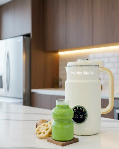 SỮA CỦ SEN MACCA ĐẬU GÀ mix CẢI BÓ XÔI THANH MÁT, BÉO NGẬY, ĐẸP DA