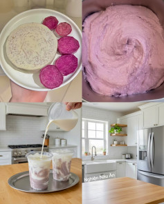 SỮA TƯƠI KHOAI MÔN BÉO NGẬY, MỊN MÀNG, MÁT LẠNH GIẢI NHIỆT