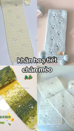 thấy hoạ tiết khăn dạo gần đây hot lắm luôn á, mấy bà đã thử chưa