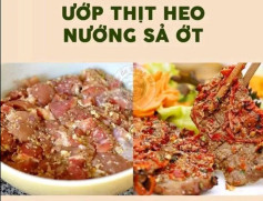 Thịt Ba Chỉ Nướng Sả Ớt Thơm Lừng Đậm Đà