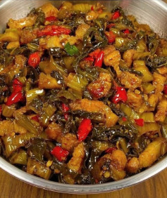 🥩 THỊT BA CHỈ XÀO DƯA CẢI CHUA ĐẬM ĐÀ - HẤP DẪN🌶️