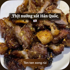 Thịt Nướng Sốt Hàn Quốc Thơm Ngon