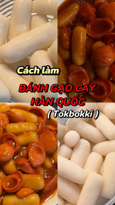 Bánh gạo cay hàn quốc