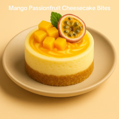 Tropical Sunset Cheesecake 🌅🍰