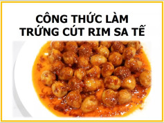 Trứng Cút Rim Sa Tế Cay Nồng Hấp Dẫn