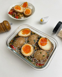 / Trứng ngâm tương / & món cứu nguy cứu tháng cực hiệu quả