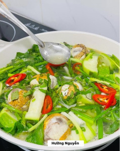 Trứng Vịt Lộn Om Bầu Thanh Mát, Đậm Đà