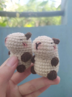 Virkkaa söpöt pienet lehmäfiguurit helposti ja nopeasti