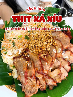 Xá Xíu Lười: Thịt Thơm Béo, Không Cần Đứng Bếp