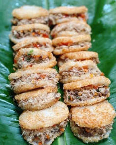 Xôi Chiên Nhân Thịt Giòn Rụm, Thơm Ngậy