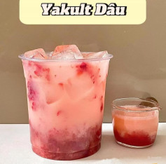 Yakult Dâu Tươi Mát Lạnh