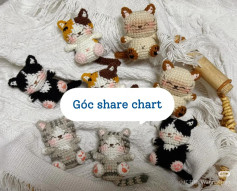 Adorable Crochet Cats Amigurumi Pattern Sharing Corner