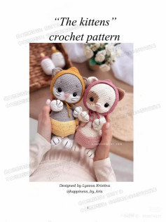 Adorable Crochet Kittens for Beginners to Master