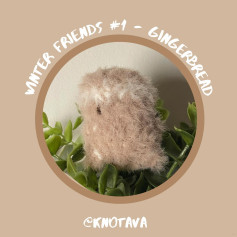 Adorable Crochet Pattern for Cute Brown and White Stuffed Toy