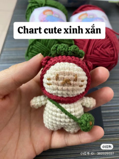 Adorable Crochet Pattern for Cute Little Amigurumi Doll