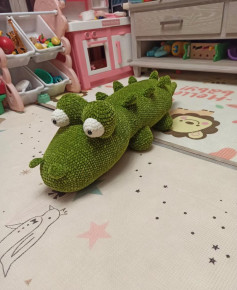 Adorable Crocodile Crochet Pattern for Kids Playroom Decor